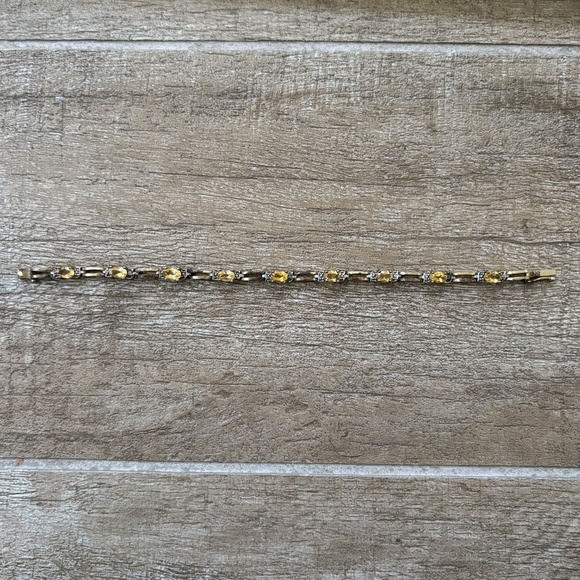 Vintage FAS Gold Vermeil over Sterling Silver Bracelet - Picture 2 of 6